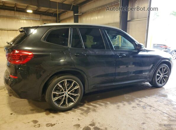 5UXTR9C50JLD59512 2018 BMW X3 Black Հետևի աջ