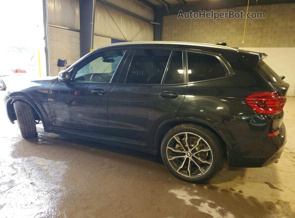 5UXTR9C50JLD59512 2018 BMW X3 Black Հետևի ձախ