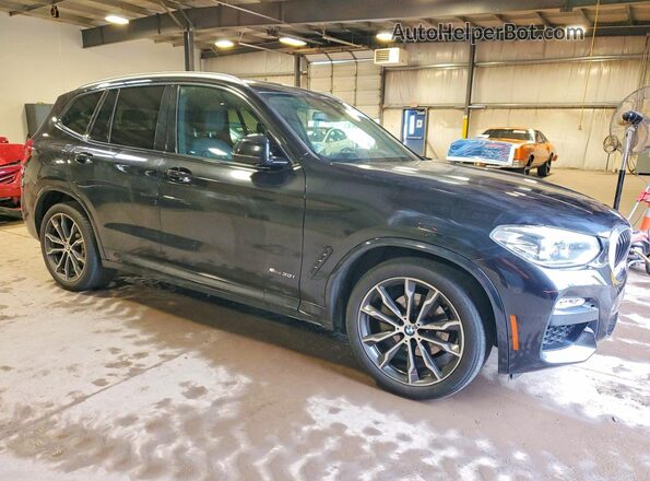 5UXTR9C50JLD59512 2018 BMW X3 Black Առջևի աջ