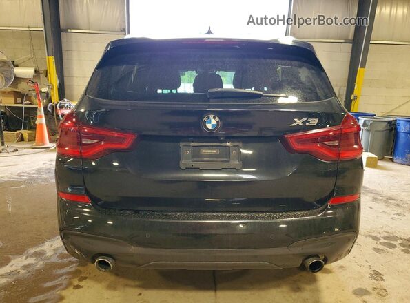 5UXTR9C50JLD59512 2018 BMW X3 Black Հետևի տեսք