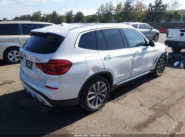 5UXTR9C50JLD63091 2018 BMW X3 White Tył prawy
