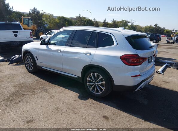 5UXTR9C50JLD63091 2018 BMW X3 White Tył lewy