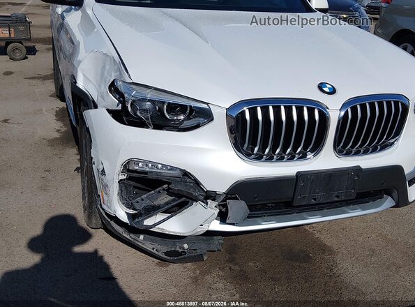 5UXTR9C50JLD63091 2018 BMW X3 White Widok z przodu
