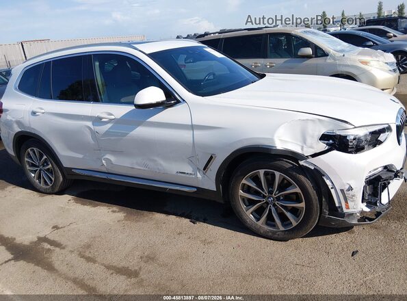 5UXTR9C50JLD63091 2018 BMW X3 White 