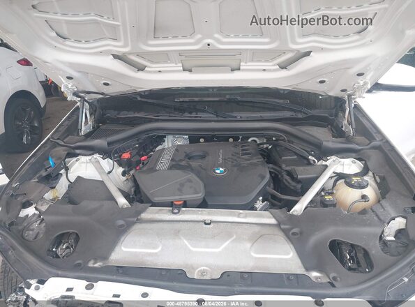 5UXTR9C50KLD90969 2019 BMW X3 White Rear view