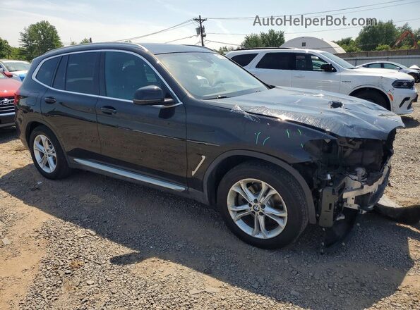 5UXTR9C50KLD98361 2019 BMW X3 Black Delantero derecho