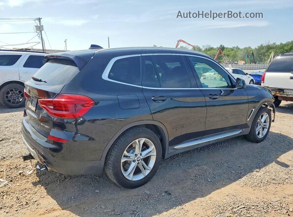 5UXTR9C50KLD98361 2019 BMW X3 Black Trasero derecho