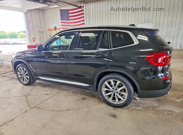 5UXTR9C50KLR04655 2019 BMW X3 Black Tył lewy