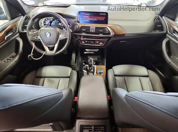 5UXTR9C50KLR04655 2019 BMW X3 Black Widok deski rozdzielczej