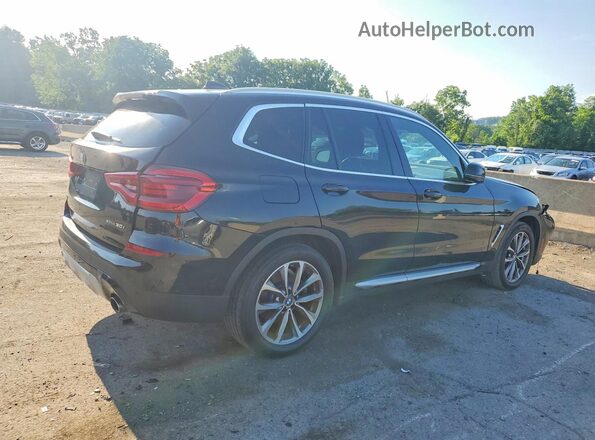 5UXTR9C51KLE17435 2019 BMW X3 Black Հետևի աջ