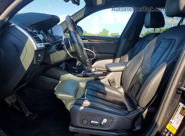 5UXTR9C51KLE17435 2019 BMW X3 Black Սալոնի դիմացի տեսք