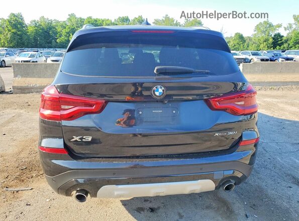 5UXTR9C51KLE17435 2019 BMW X3 Black Հետևի տեսք