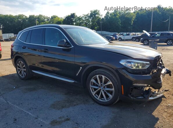 5UXTR9C51KLE17435 2019 BMW X3 Black Առջևի աջ