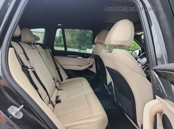 5UXTR9C51KLP88236 2019 BMW X3 Gray უკანა სალონის ხედი