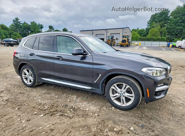 5UXTR9C51KLP88236 2019 BMW X3 Gray წინა მარჯვენა