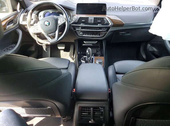5UXTR9C51KLP94232 2019 BMW X3 Black Vista del salpicadero