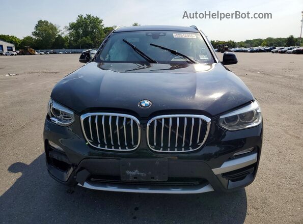 5UXTR9C51KLP94232 2019 BMW X3 Black Vista frontal