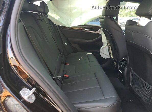 5UXTR9C51KLP94232 2019 BMW X3 Black Vista de los asientos traseros