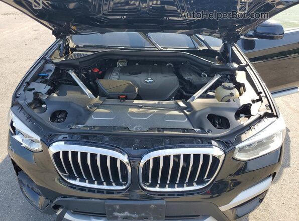 5UXTR9C51KLP94232 2019 BMW X3 Black Vista interior trasera