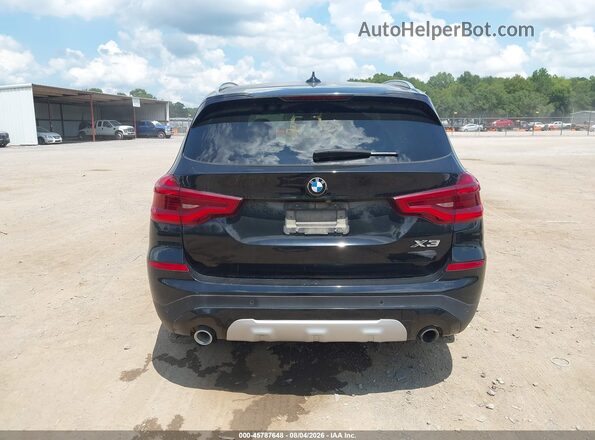 5UXTR9C52JLD62282 2018 BMW X3 Black 