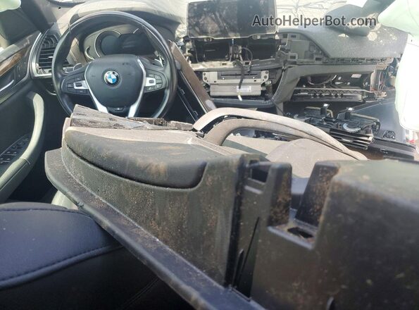 5UXTR9C52JLD74089 2018 BMW X3 Black წინა პანელის ხედი
