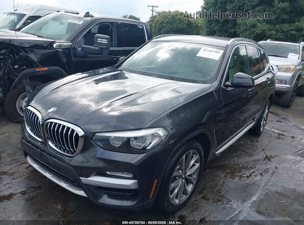 5UXTR9C52KLP85622 2019 BMW X3 Black Przód lewy