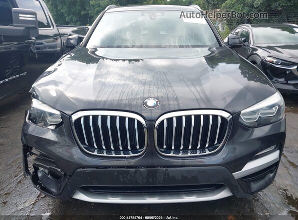 5UXTR9C52KLP85622 2019 BMW X3 Black Widok zestawu wskaźników