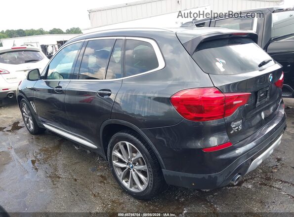 5UXTR9C52KLP85622 2019 BMW X3 Black Widok wnętrza 360 stopni