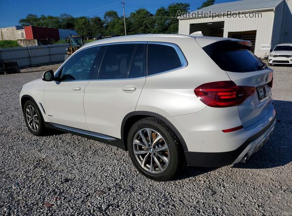 5UXTR9C53JLC75569 2018 BMW X3 White Հետևի ձախ