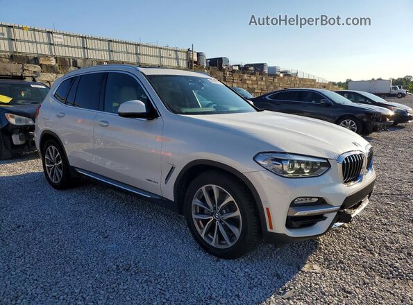 5UXTR9C53JLC75569 2018 BMW X3 White Առջևի աջ