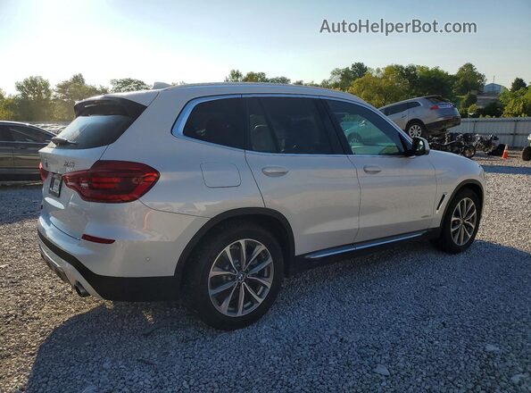 5UXTR9C53JLC75569 2018 BMW X3 White Հետևի աջ