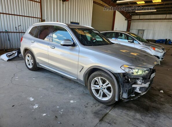 5UXTR9C53JLD73260 2018 BMW X3 Silver Przód prawy