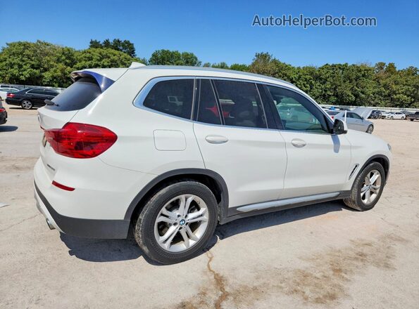 5UXTR9C54JLD71341 2018 BMW X3 White Tył prawy