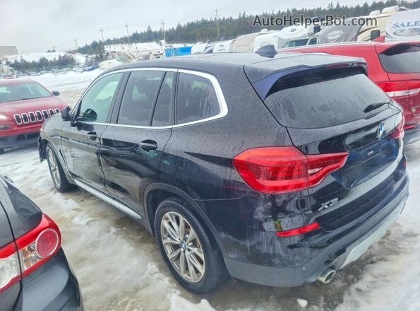 5UXTR9C54JLD72893 2018 BMW X3 Black უკანა მარცხენა