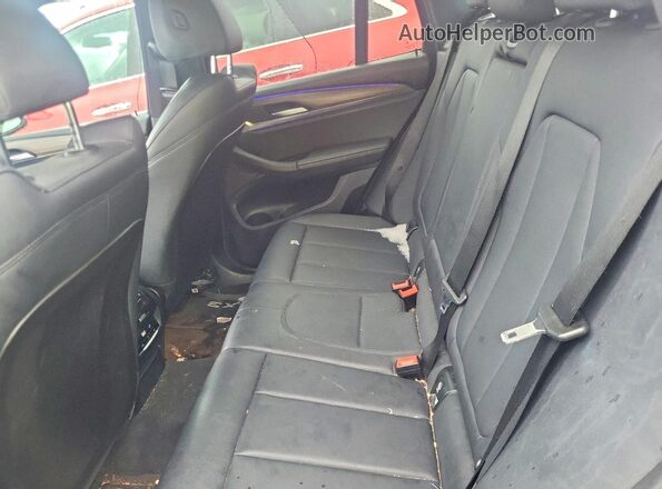 5UXTR9C54JLD72893 2018 BMW X3 Black უკანა სალონის ხედი