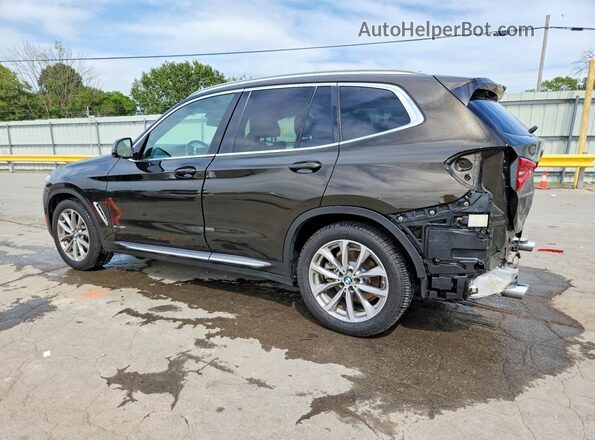 5UXTR9C55JLC81230 2018 BMW X3 Black Tył lewy