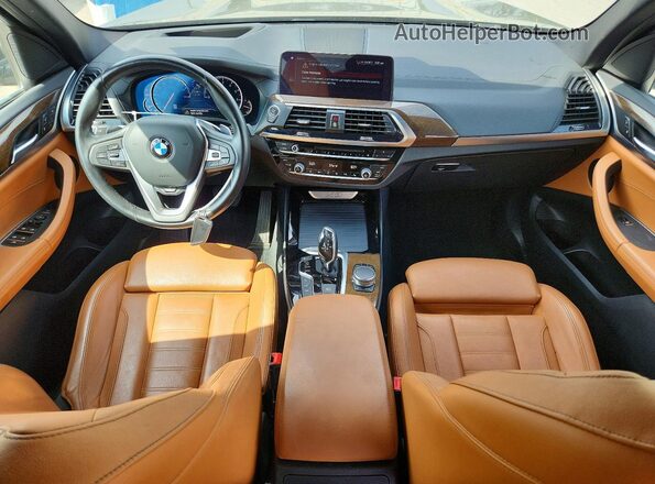 5UXTR9C55JLC81230 2018 BMW X3 Black Widok deski rozdzielczej