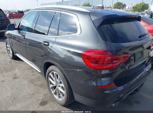 5UXTR9C55JLD63314 2018 BMW X3 Black Tył lewy