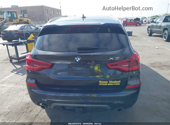 5UXTR9C55JLD63314 2018 BMW X3 Black 