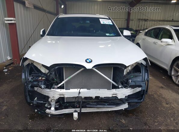 5UXTR9C55JLD64947 2018 BMW X3 White Вид щитка приладів