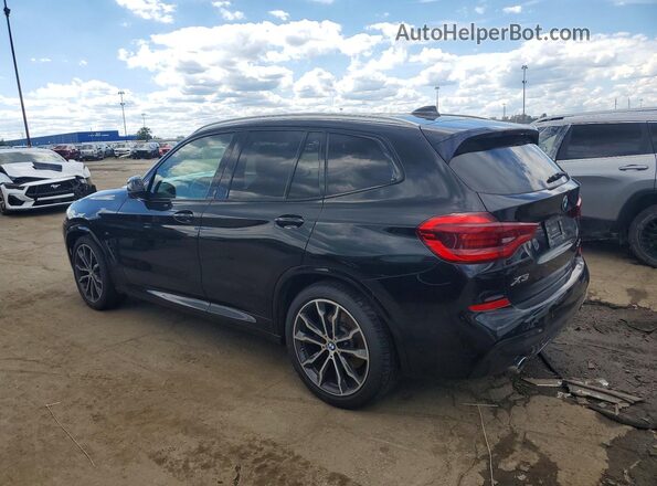 5UXTR9C55KLD93172 2019 BMW X3 Black Задня ліва чверть