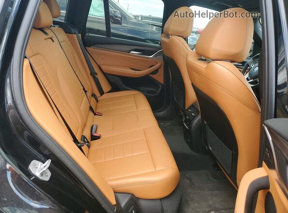 5UXTR9C55KLD93172 2019 BMW X3 Black Вид задньої частини салону