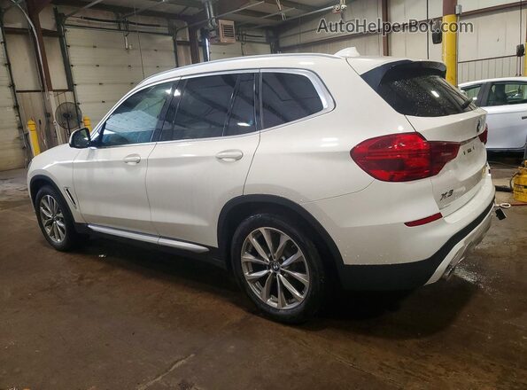 5UXTR9C55KLD96024 2019 BMW X3 White Հետևի ձախ