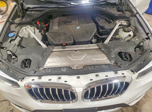 5UXTR9C55KLD96024 2019 BMW X3 White Շարժիչի բաժամունքի տեսք