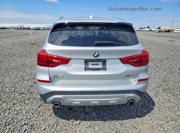 5UXTR9C55KLP89390 2019 BMW X3 Серебряный Вид сзади
