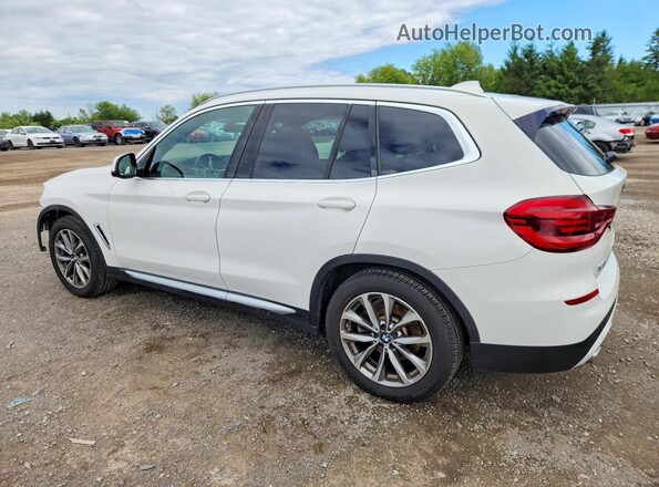 5UXTR9C55KLP92824 2019 BMW X3 White Trasero izquierdo