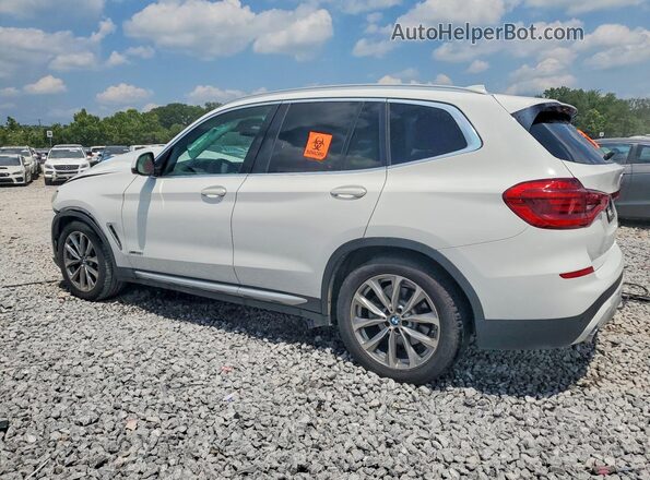 5UXTR9C56JLC72603 2018 BMW X3 White Задня ліва чверть