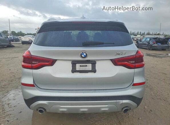 5UXTR9C56JLC73007 2018 BMW X3 Silver უკანა ხედი
