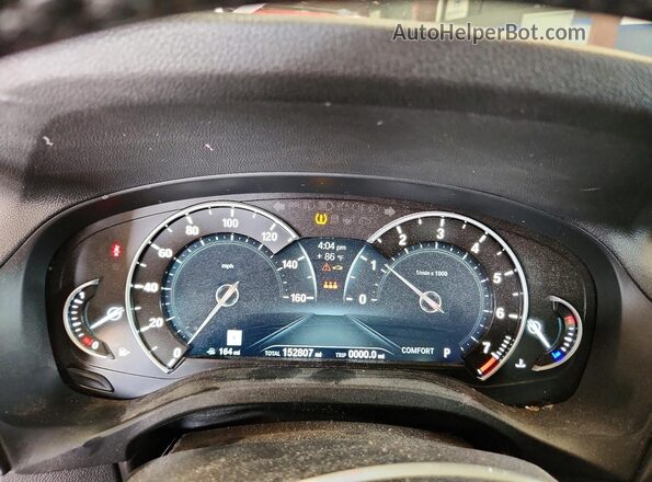 5UXTR9C56JLD61233 2018 BMW X3 Black Vista del cuadro de instrumentos