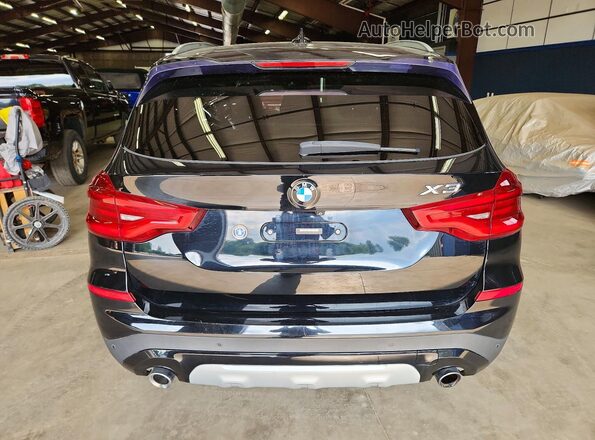 5UXTR9C56JLD61233 2018 BMW X3 Black Vista trasera